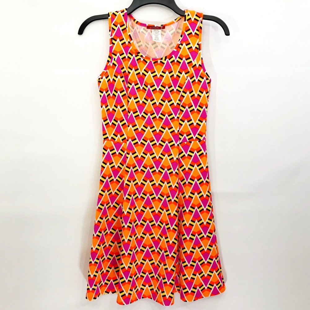 Silver Gate A-Line Dress Sleeveless Stretch Small